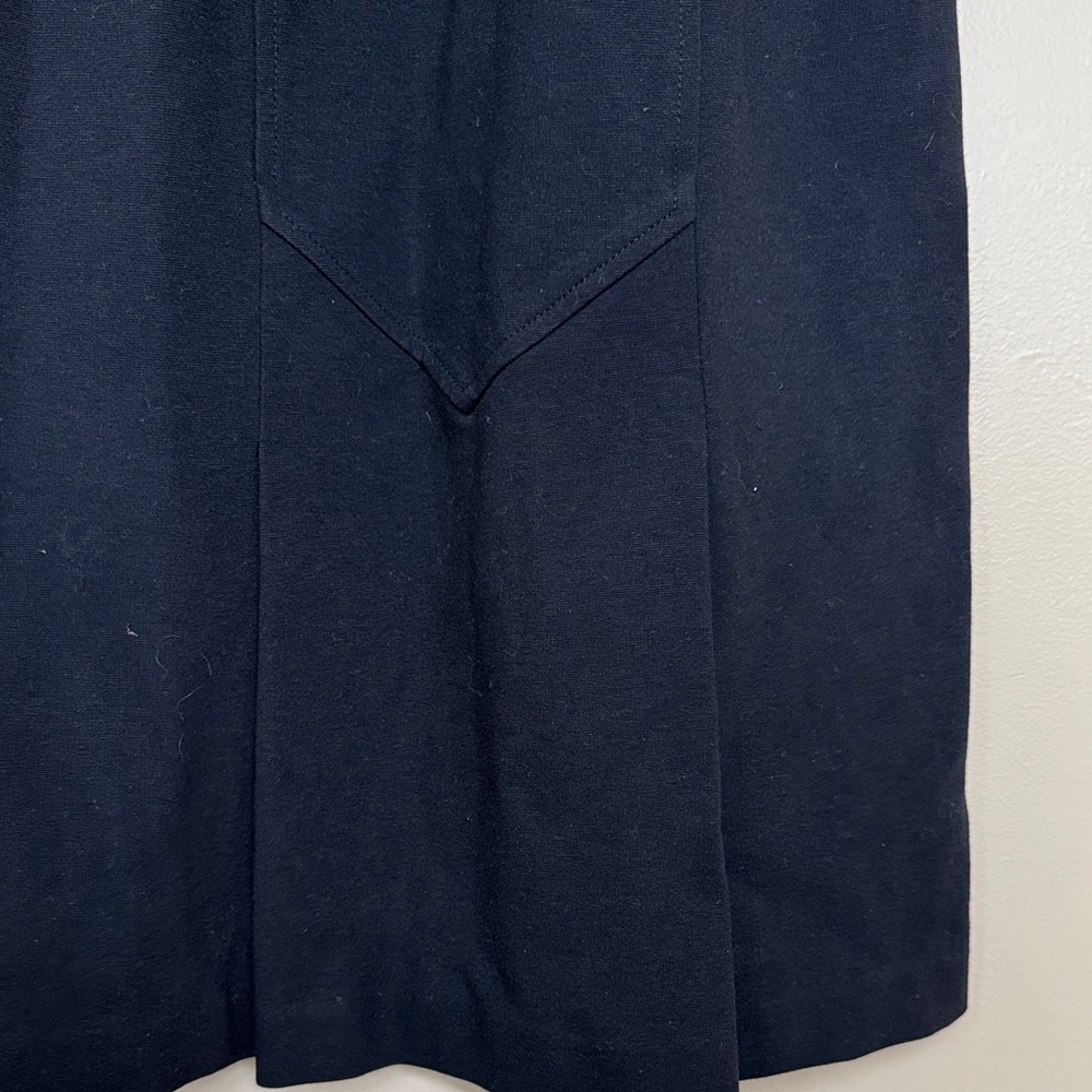 Diane von Furstenberg Elegant Black Cap Sleeve A Line Dress sz 2 good condition - Picture 4 of 10